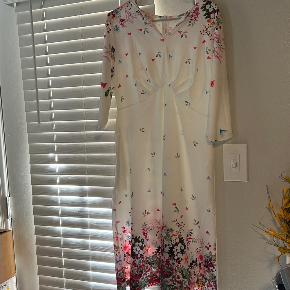 Floral Print Women's Dress